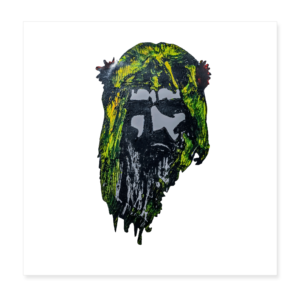 Poster 20x20 cm - Weiß