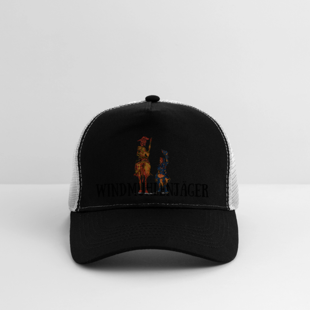 Trucker Cap - Schwarz/Steingrau