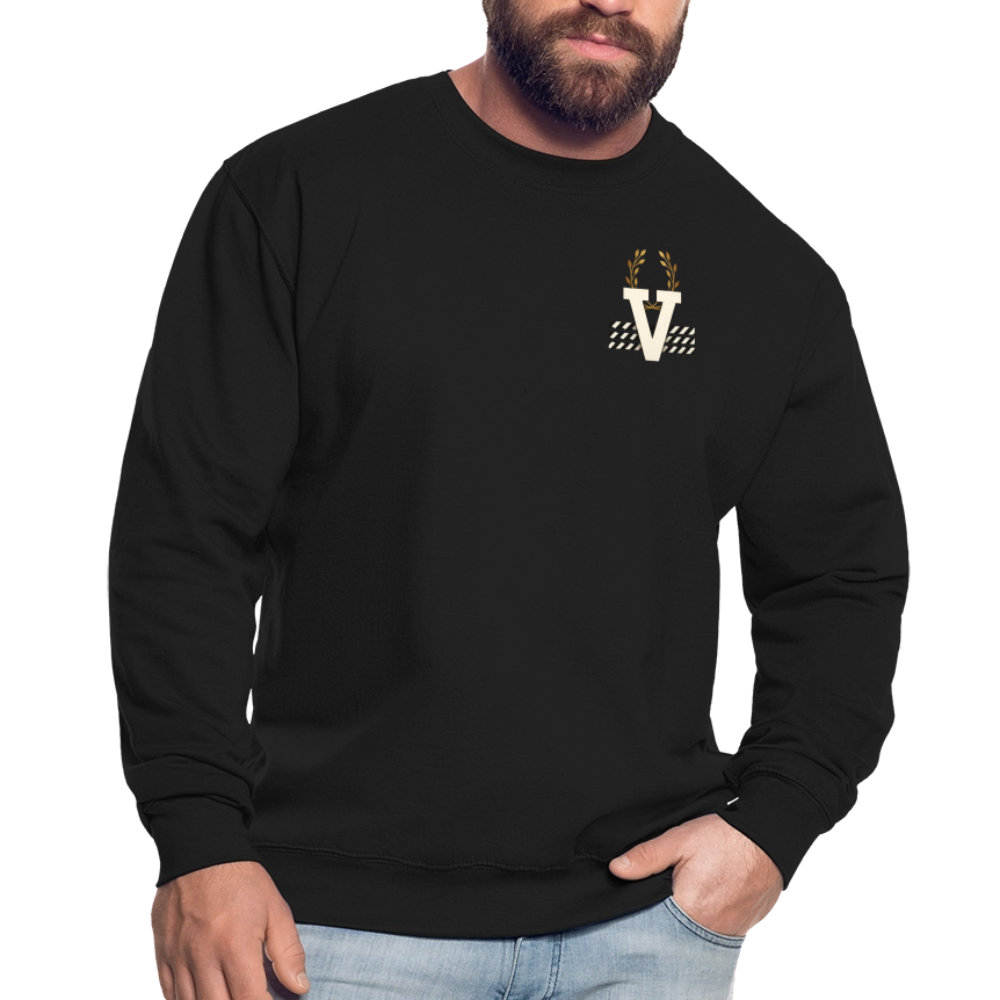 Unisex Pulli Angel Backprint - Schwarz