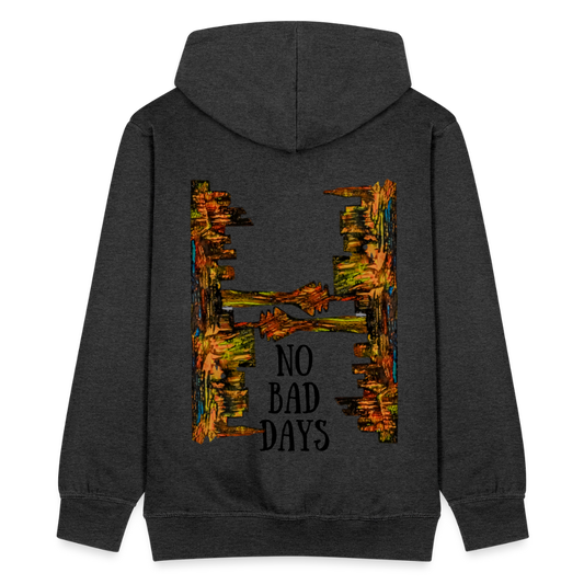 Männer Kapuzenjacke Düsseldorfer Skyline Backprint - Anthrazit