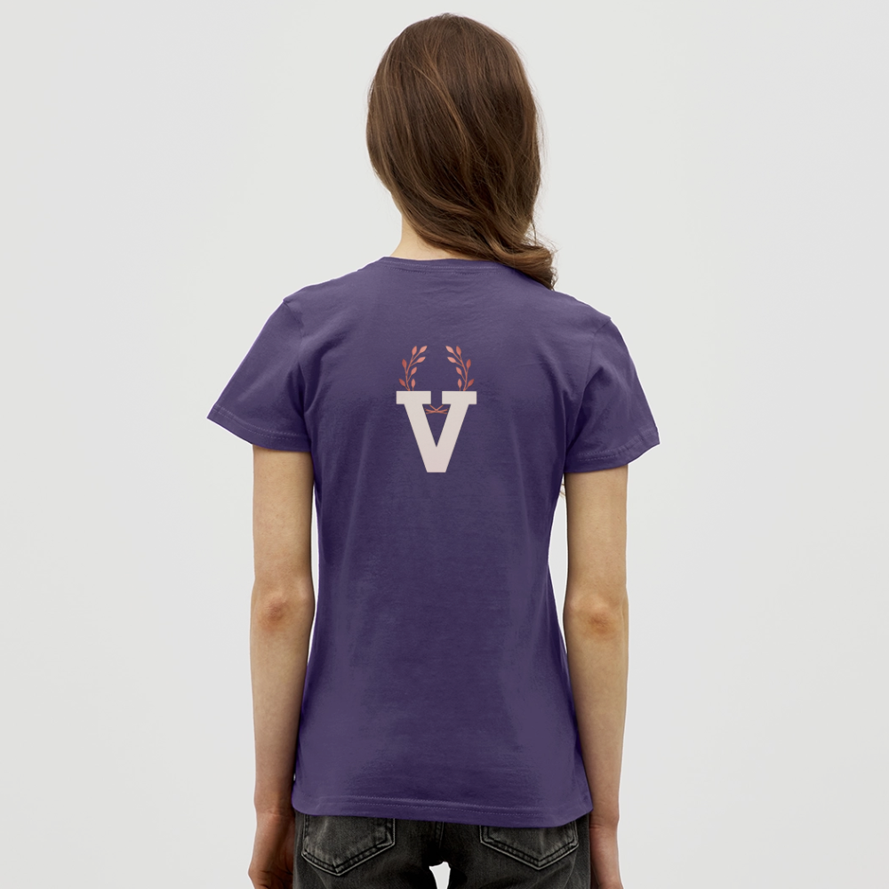 Frauen T-Shirt Espejo - Dunkellila