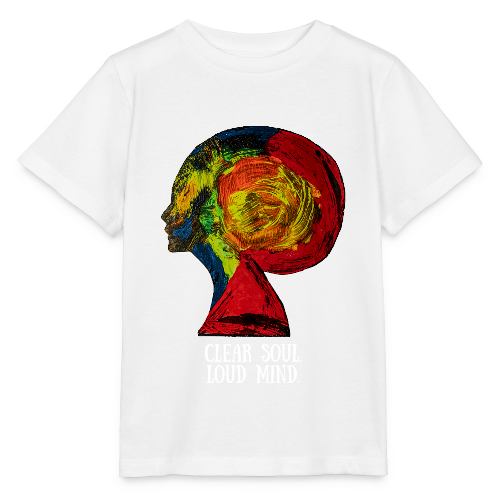 Unisex Kinder T-Shirt Gaia - Weiß