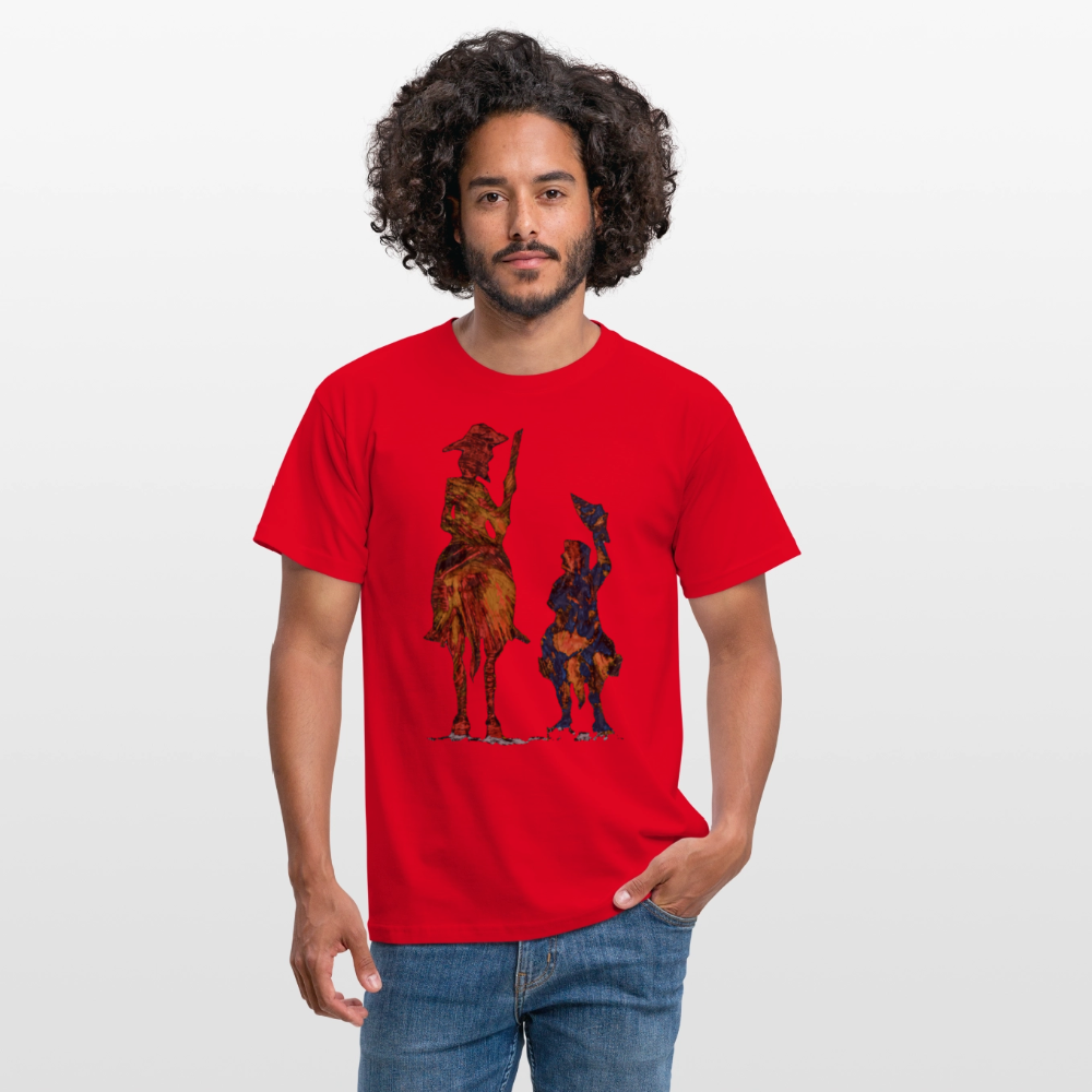 Männer T-Shirt Don Quixote - Rot