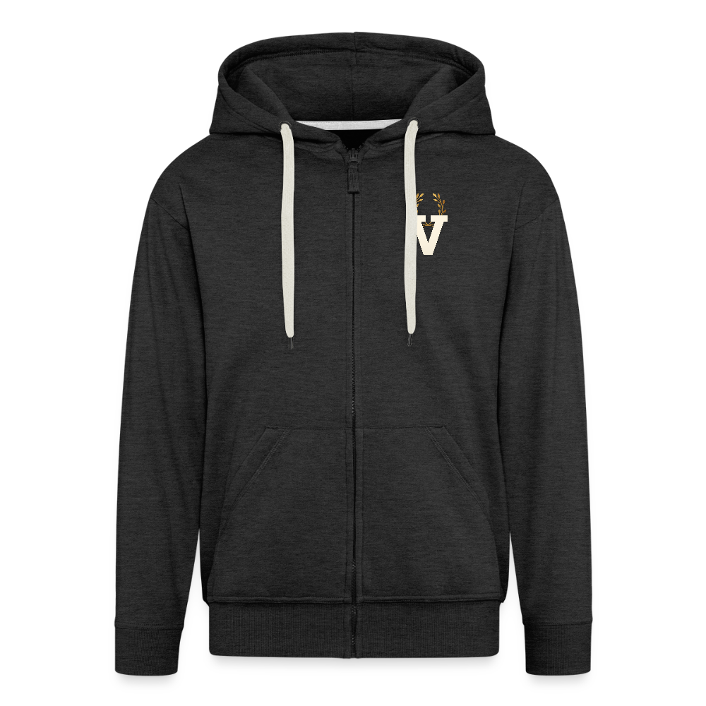 Männer Kapuzenjacke Elegance Backprint - Anthrazit