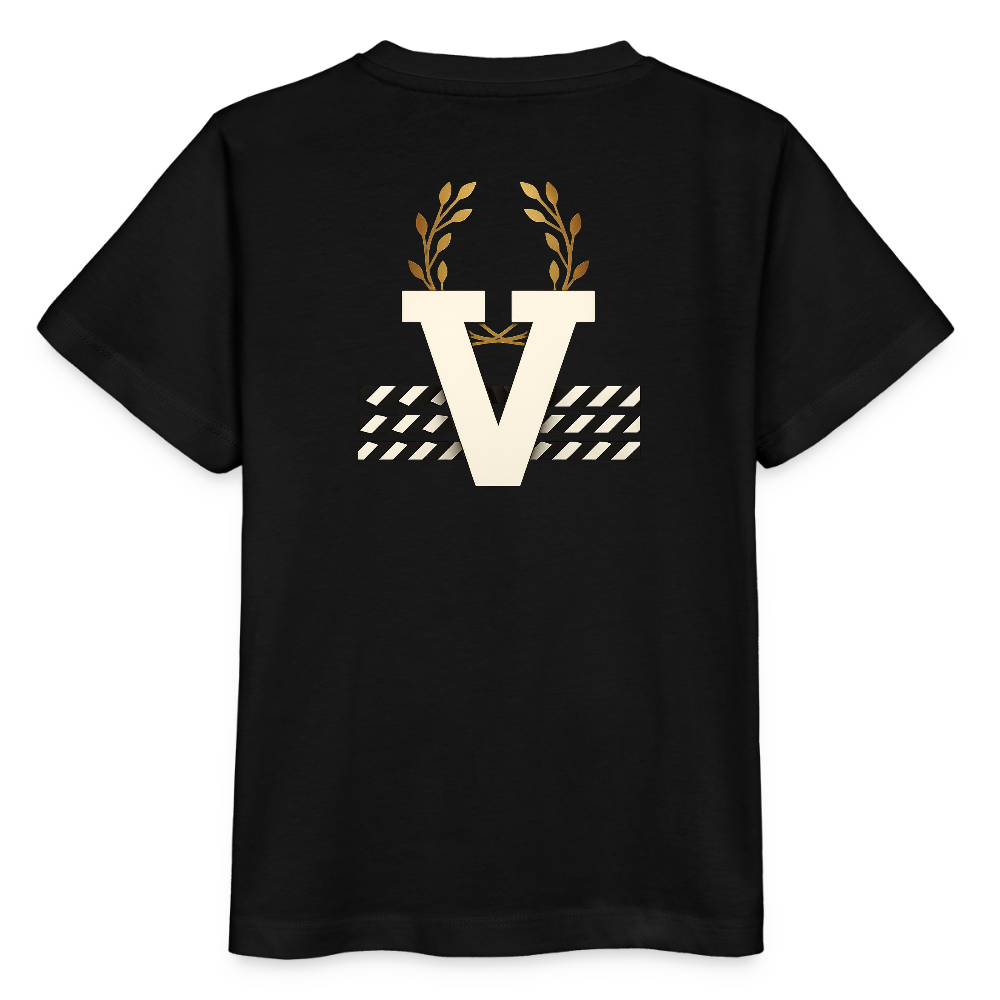 Unisex Kinder T-Shirt Hendriks - Schwarz