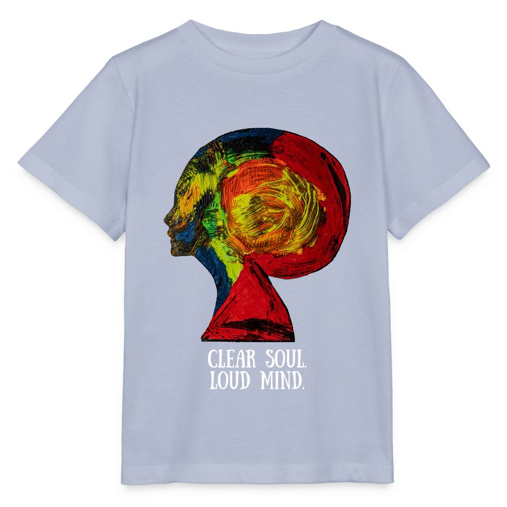 Unisex Kinder T-Shirt Gaia - Lavendel-Violett