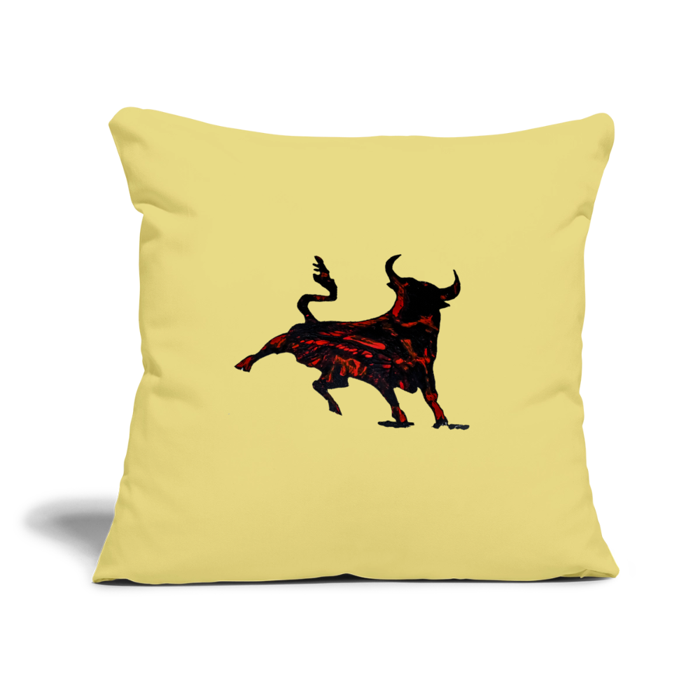 Sofakissenbezug 44 x 44 cm - Hellgelb
