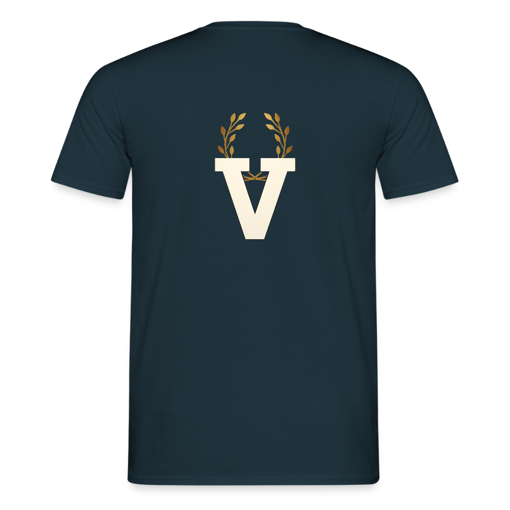 Männer T-Shirt Stille - Navy