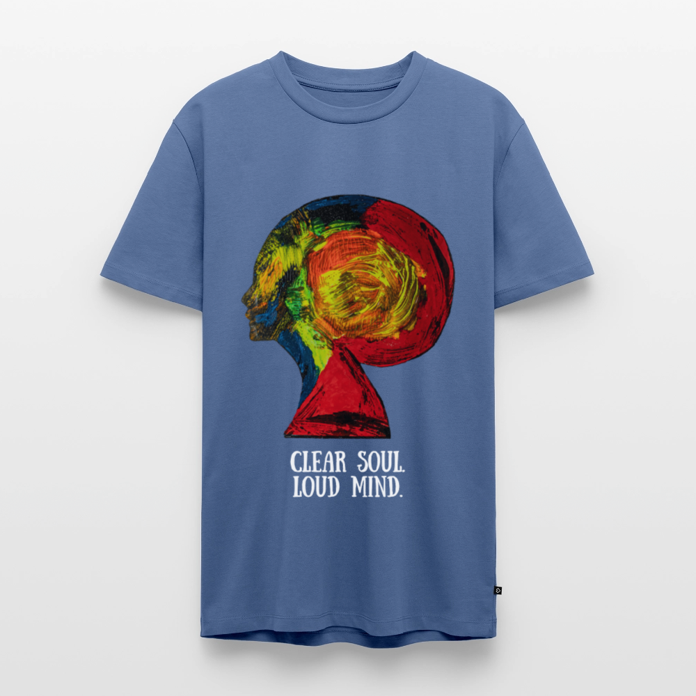 Männer Premium  T-Shirt Gaia - Taubenblau