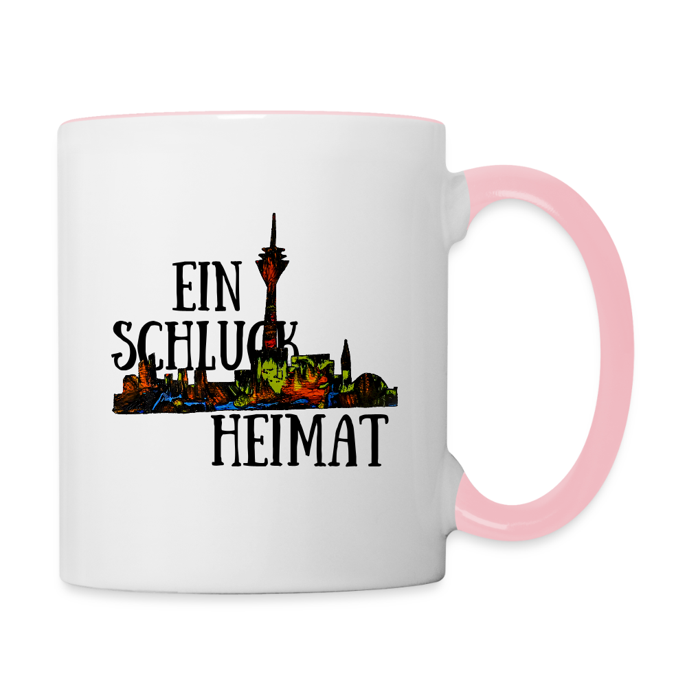 Tasse - Weiß/Pink