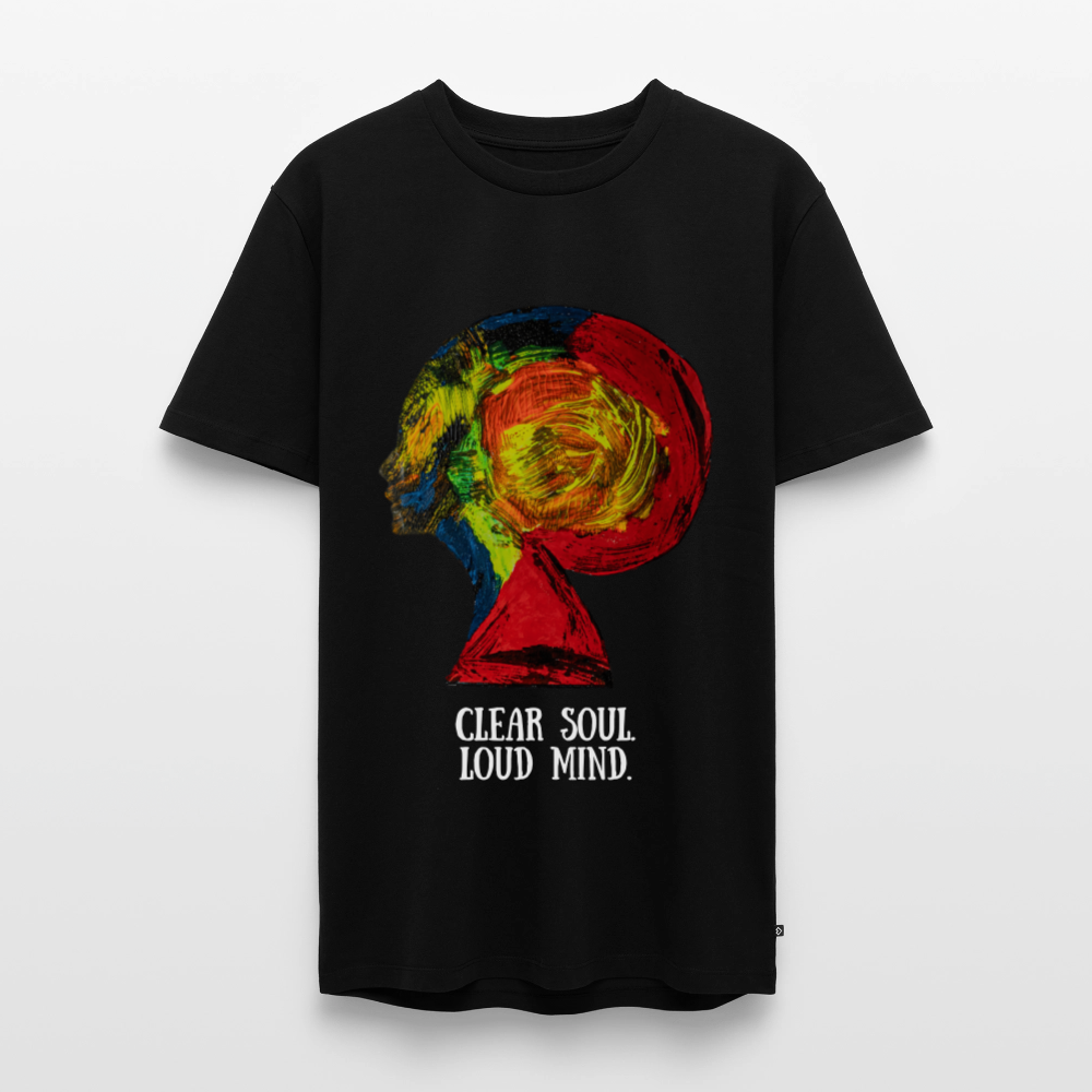 Männer Premium  T-Shirt Gaia - Schwarz