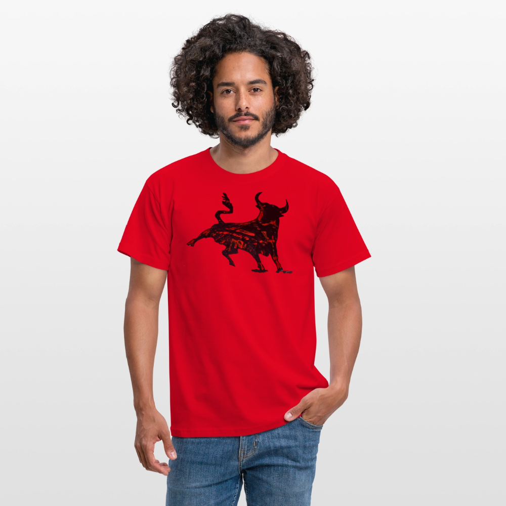 Männer T-Shirt Torro - Rot