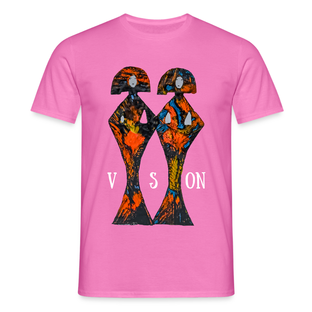 Männer T-Shirt Geishas - Pink