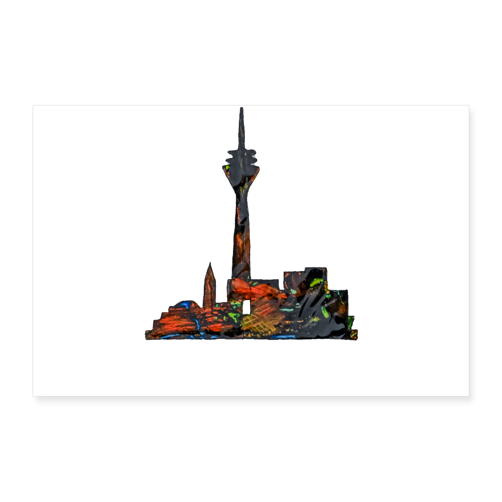 Poster 30x20 cm - Weiß