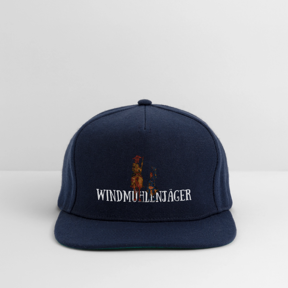 Snapback Cap - Navy/Navy
