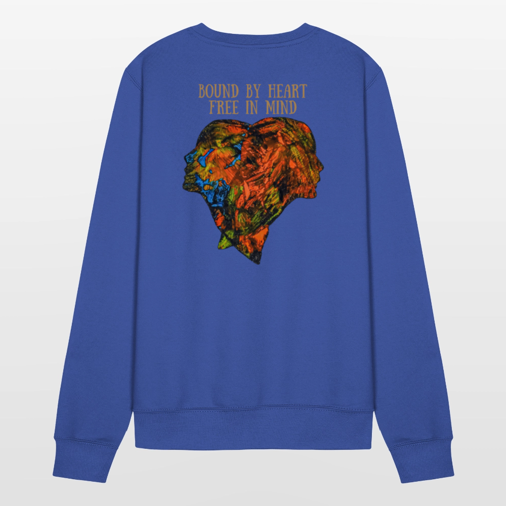 Männer Pulli Espejo Backprint - Royalblau