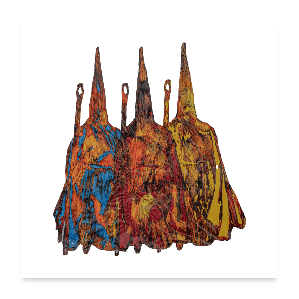 Poster Nazzarener - Weiß