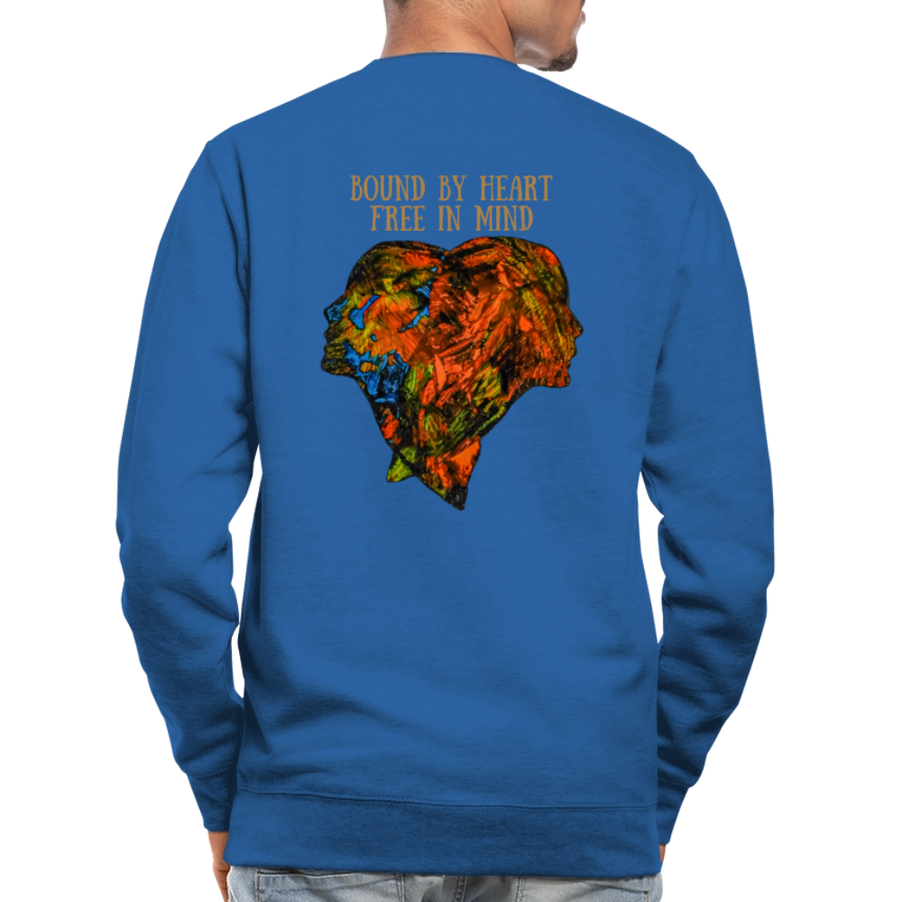 Männer Pulli Espejo Backprint - Royalblau