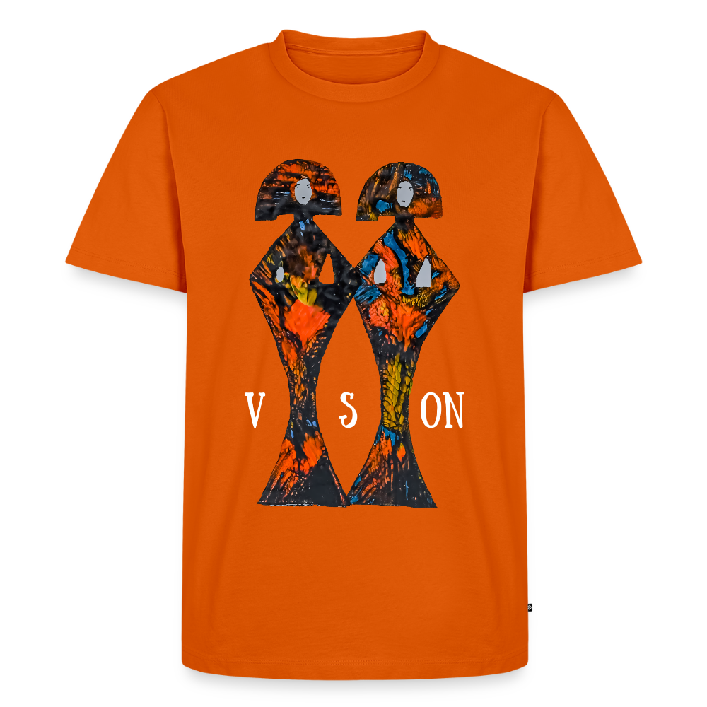 Männer Premium T-Shirt Geishas - Orange 