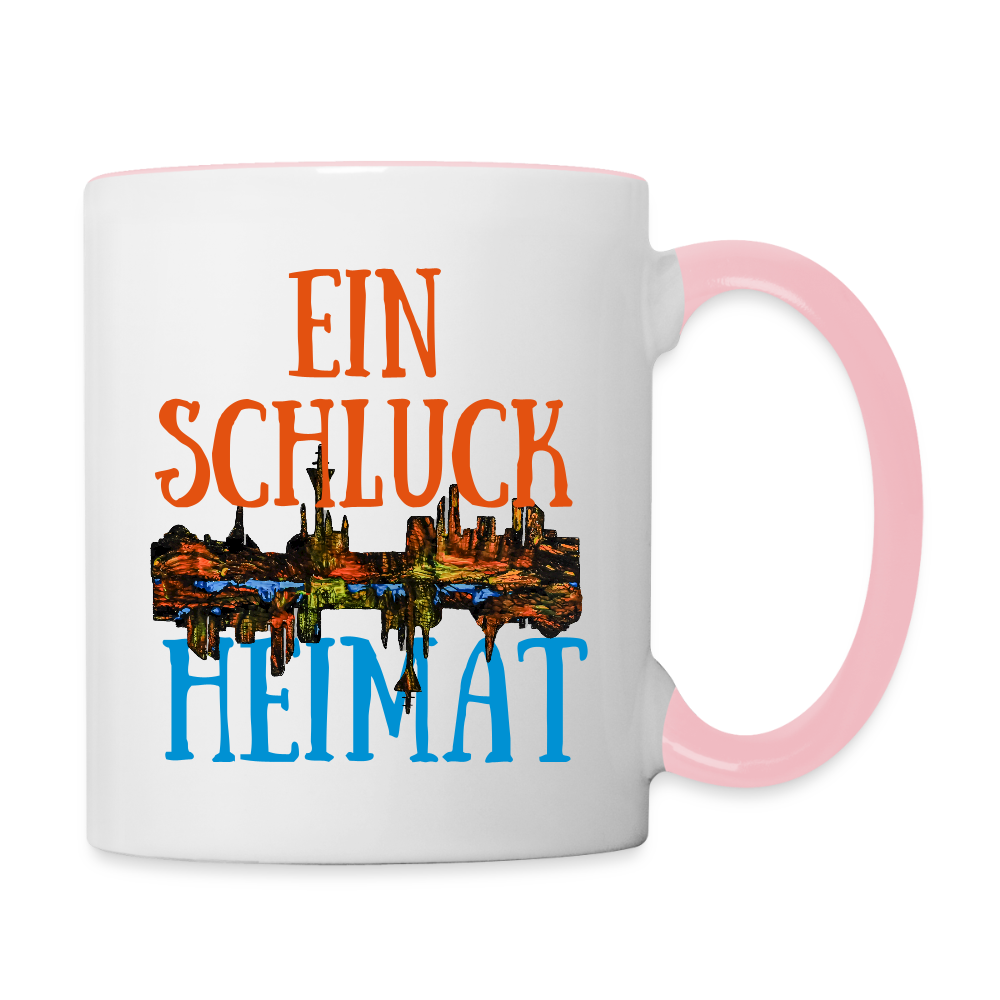 Tasse - Weiß/Pink