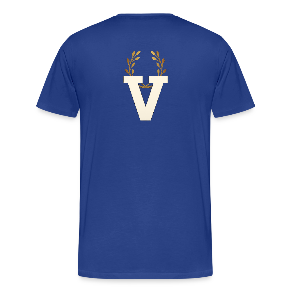 Männer Premium T-Shirt Düsseldorfer Skyline V.3 - Königsblau