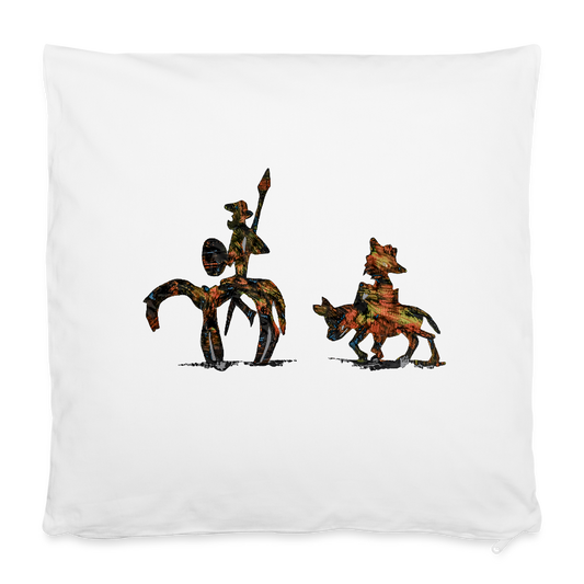 Kissenbezug 40 x 40 cm - Weiß