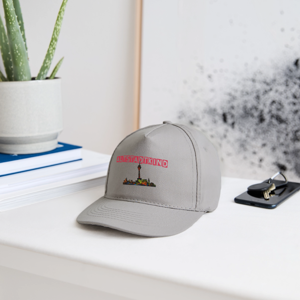 Bio-Baseballkappe - Hellgrau