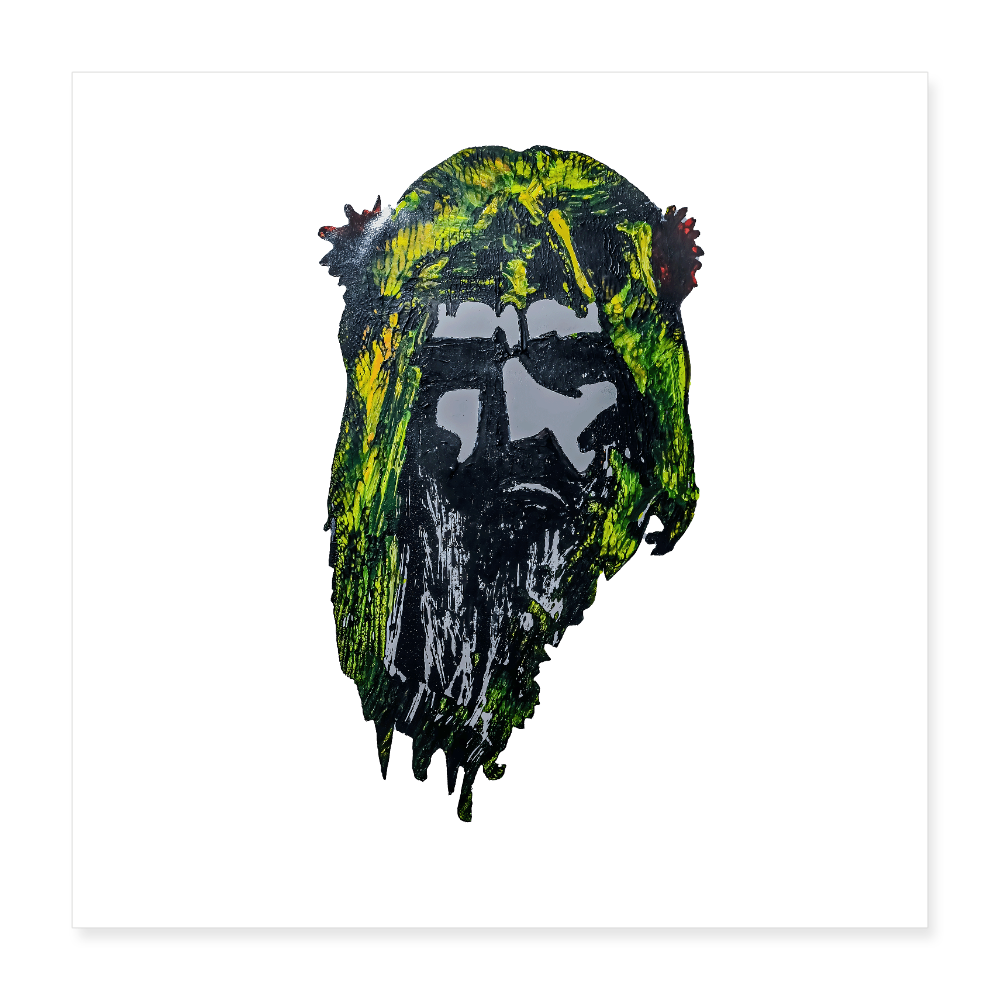 Poster 40x40 cm - Weiß