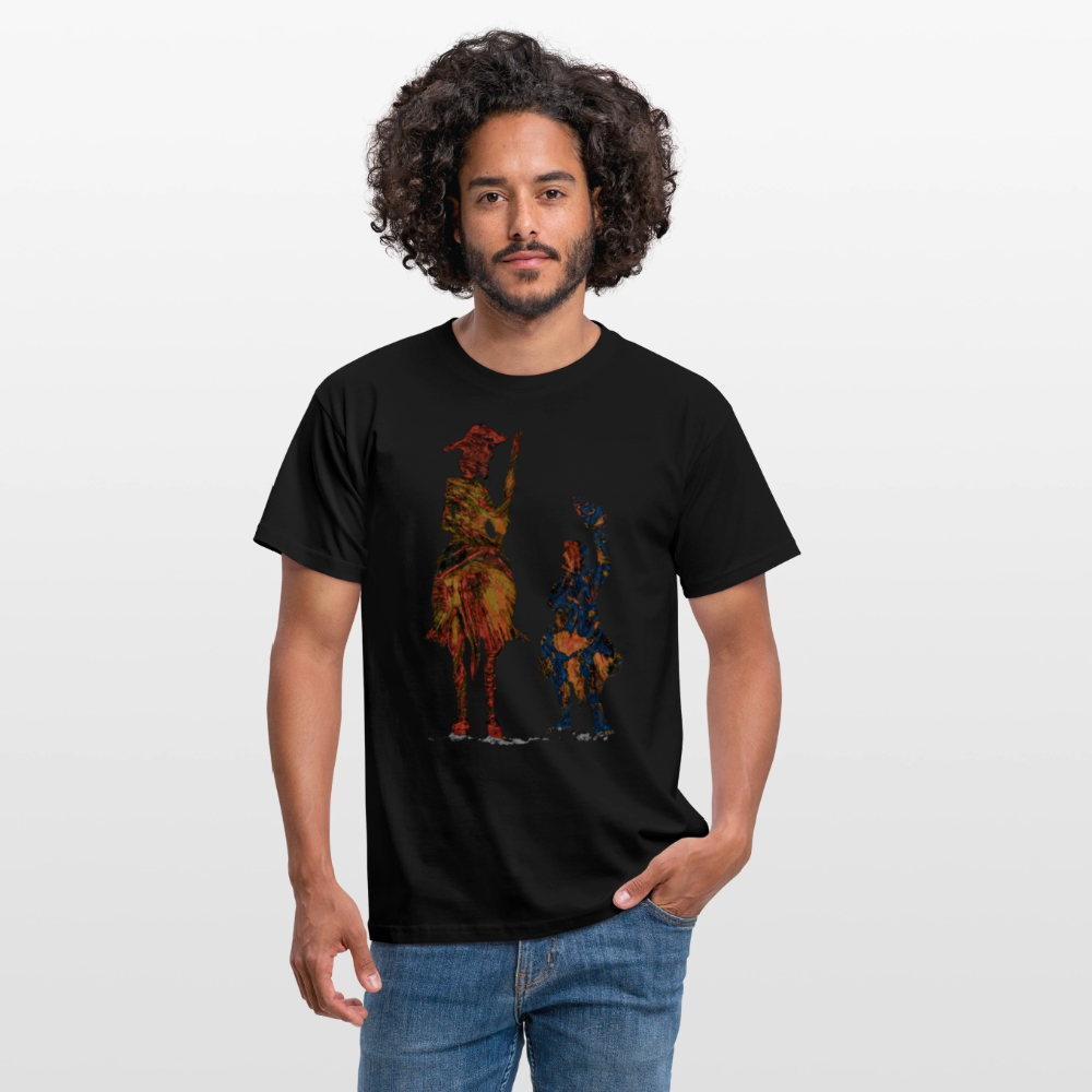 Männer T-Shirt Don Quixote - Schwarz