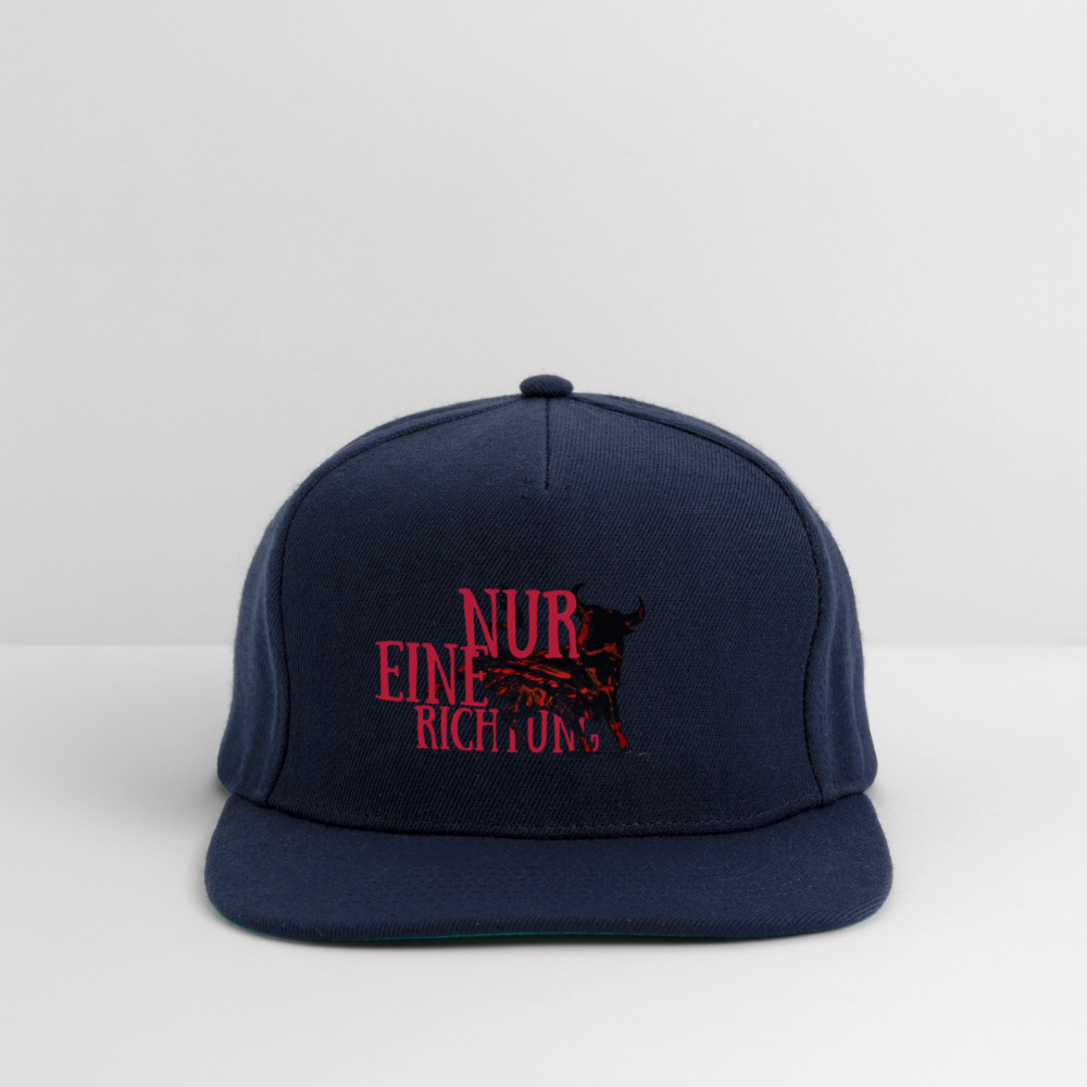 Snapback Cap - Navy/Navy