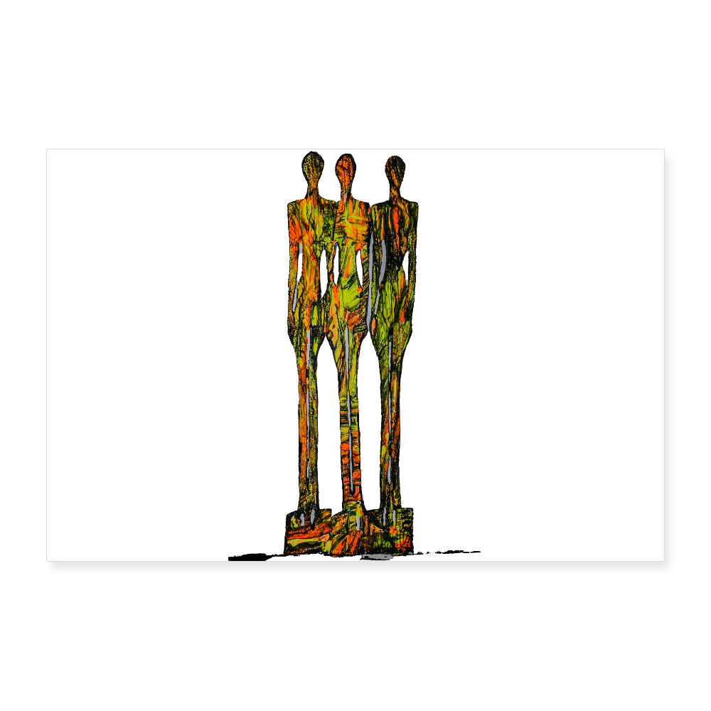 Poster 30x20 cm - Weiß