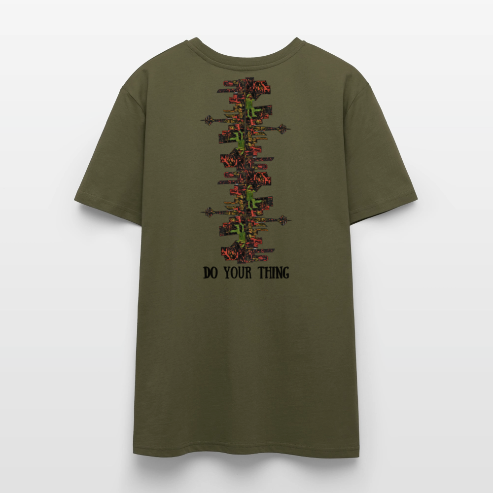 Unisex T-Shirt Düsseldorfer Skyline V.9 - Khaki