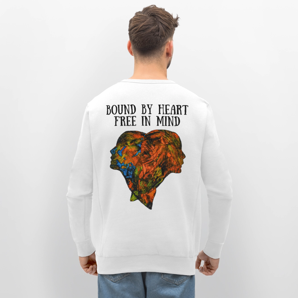 Unisex Bio Pulli Espejo Backprint - Weiß