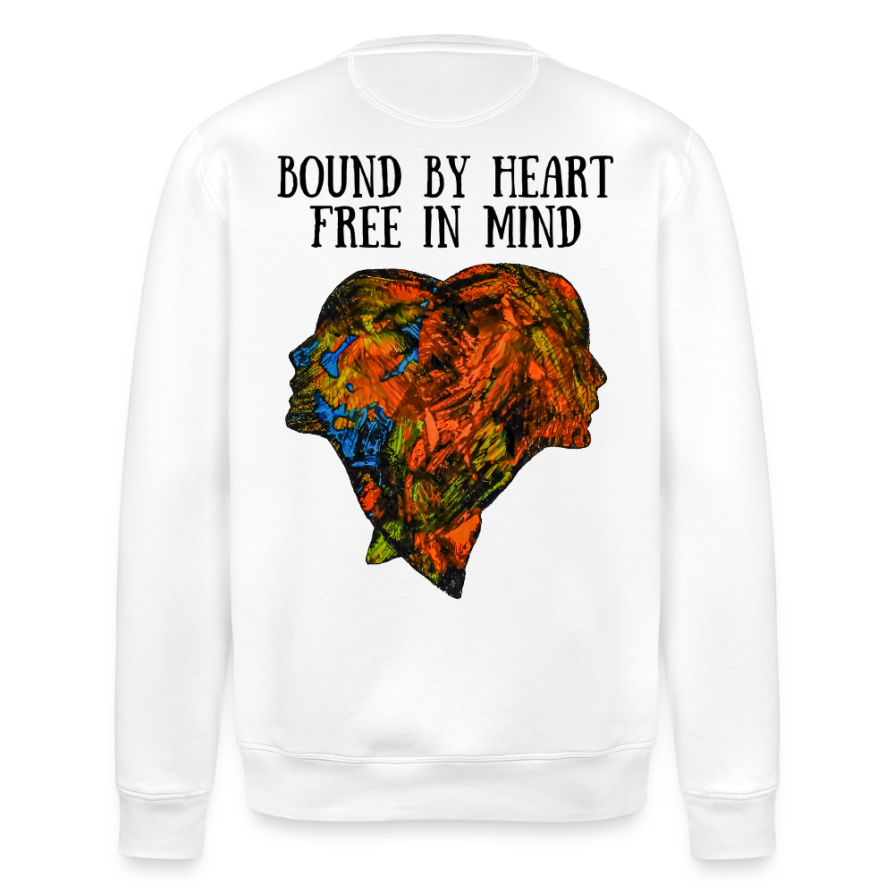 Unisex Bio Pulli Espejo Backprint - Weiß