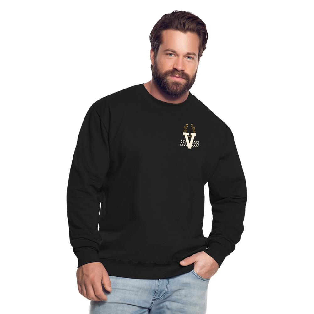 Unisex Pulli Gaia Backprint - Schwarz