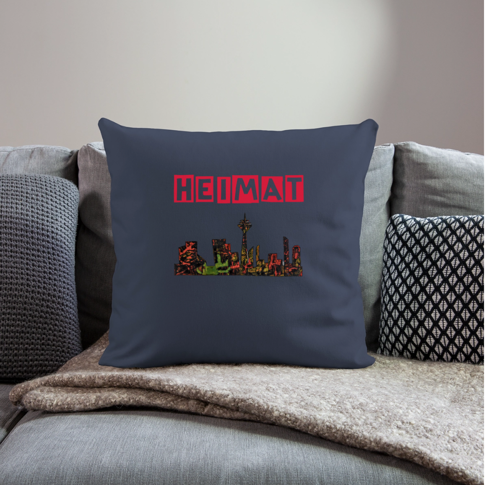 Sofakissen mit Füllung 44 x 44 cm - Navy