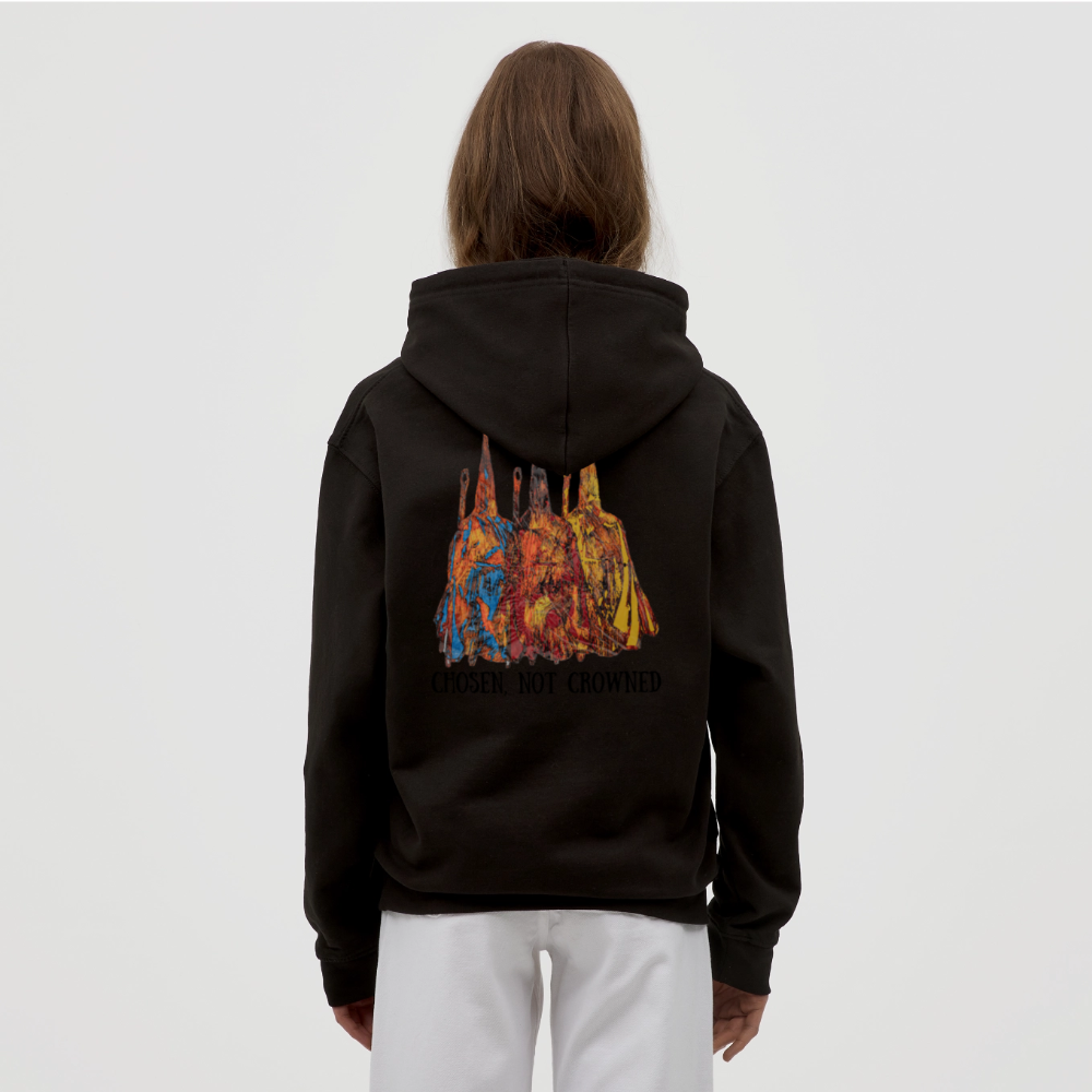 Unisex Hoodie Nazzarener Backprint - Schwarz