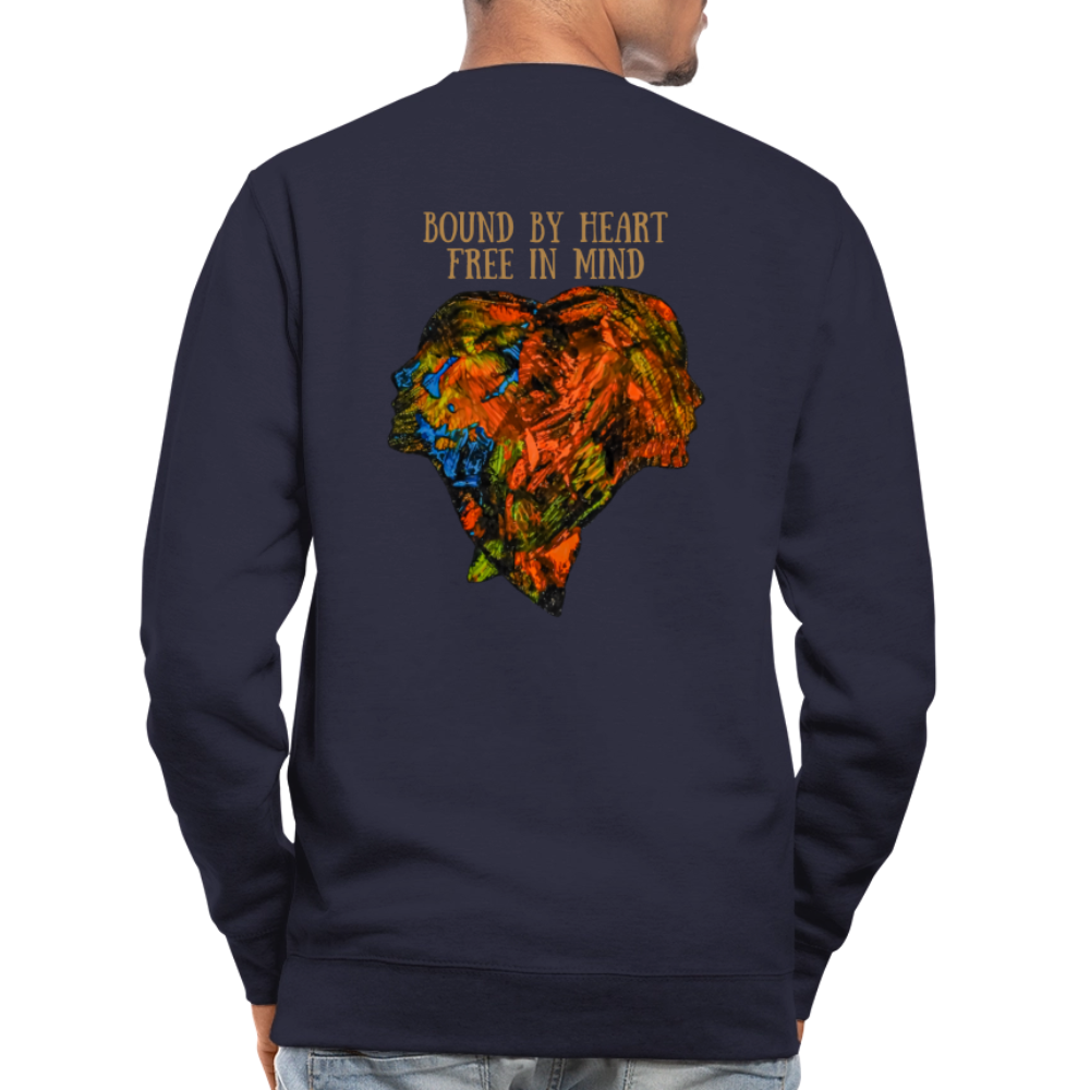 Männer Pulli Espejo Backprint - Navy