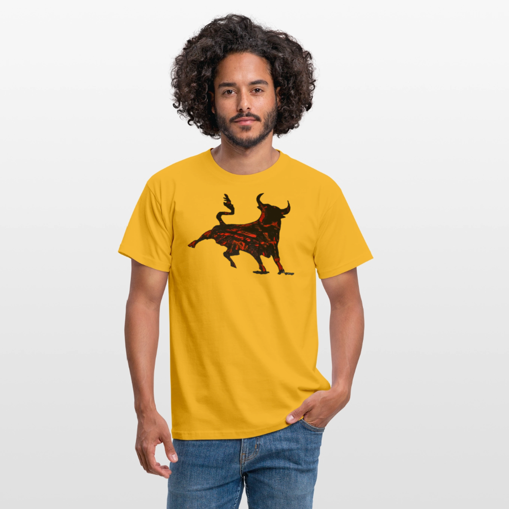 Männer T-Shirt Torro - Gelb