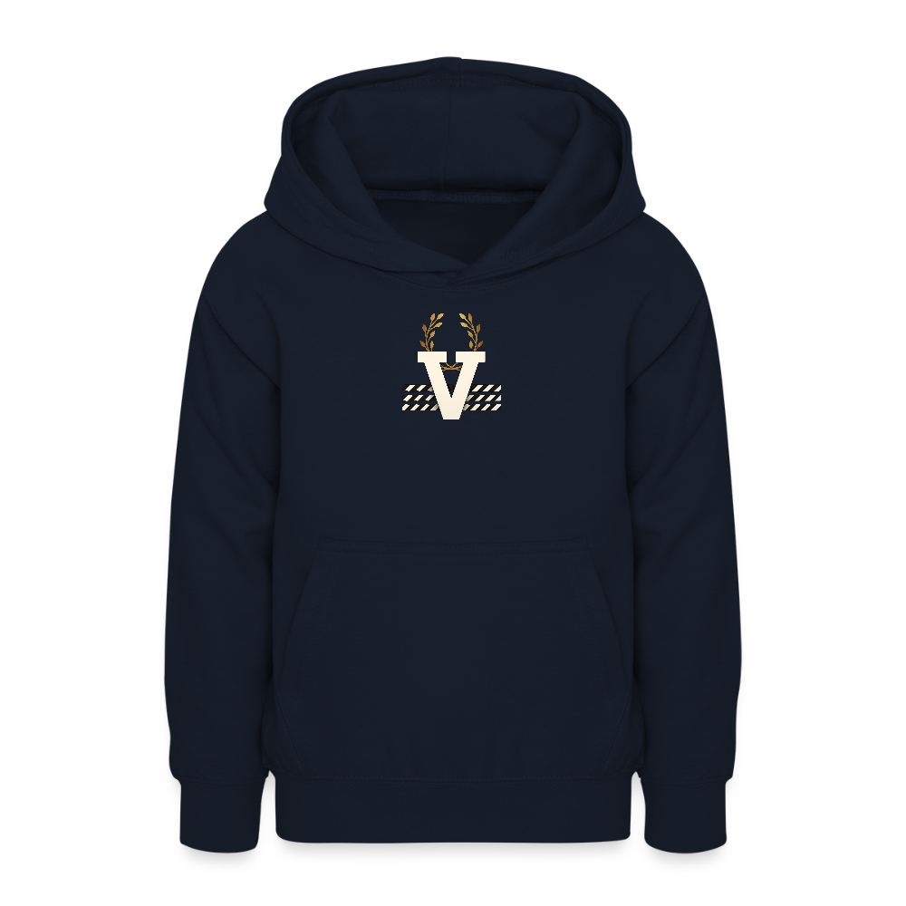 Teenagers Hoodie Buddha Backprint - Navy