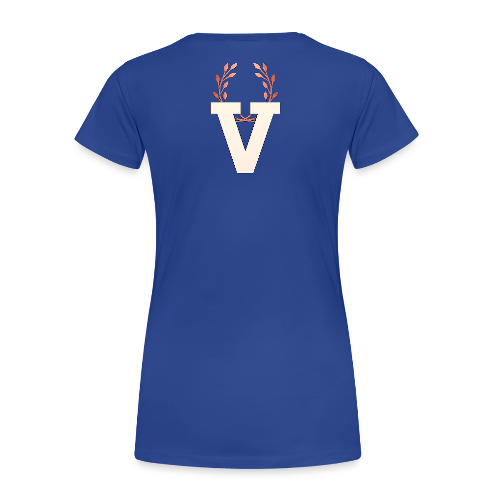 Frauen Premium T-Shirt Düsseldorfer Skyline V.3 - Königsblau