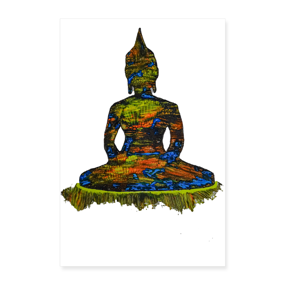 Poster 60x90 cm - Weiß