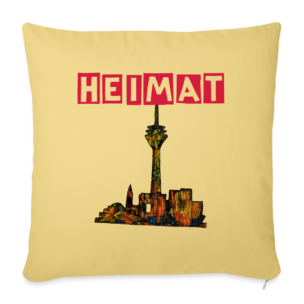 Sofakissenbezug 44 x 44 cm - Hellgelb