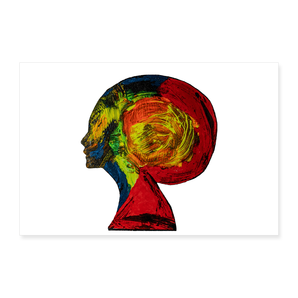 Poster 30x20 cm - Weiß