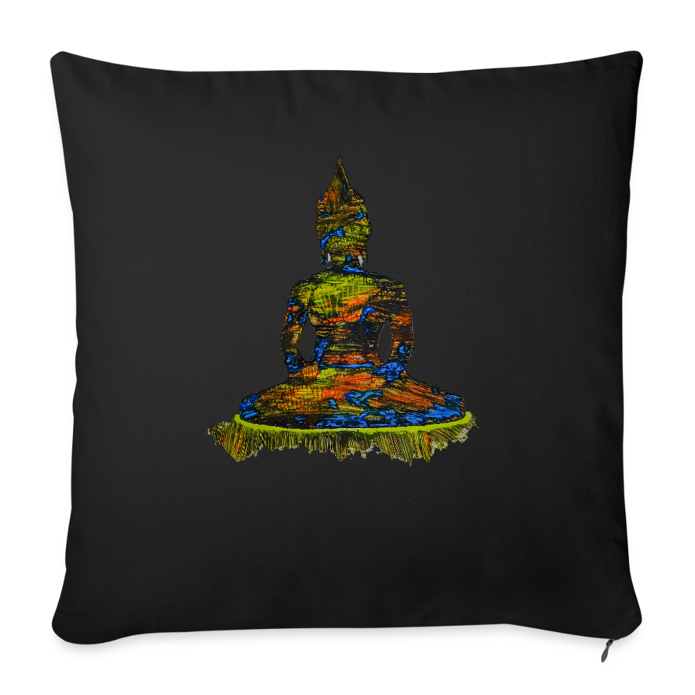 Sofakissen mit Füllung 44 x 44 cm - Schwarz