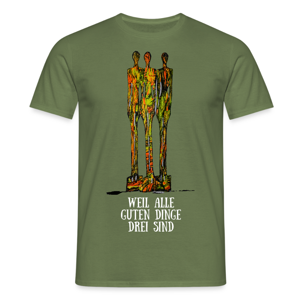Männer T-Shirt Hendriks - Militärgrün