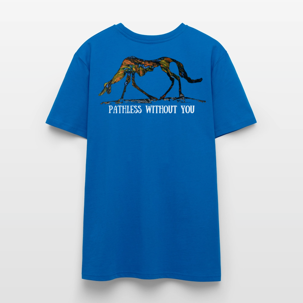 Unisex T-Shirt Lucy - Pfauenblau