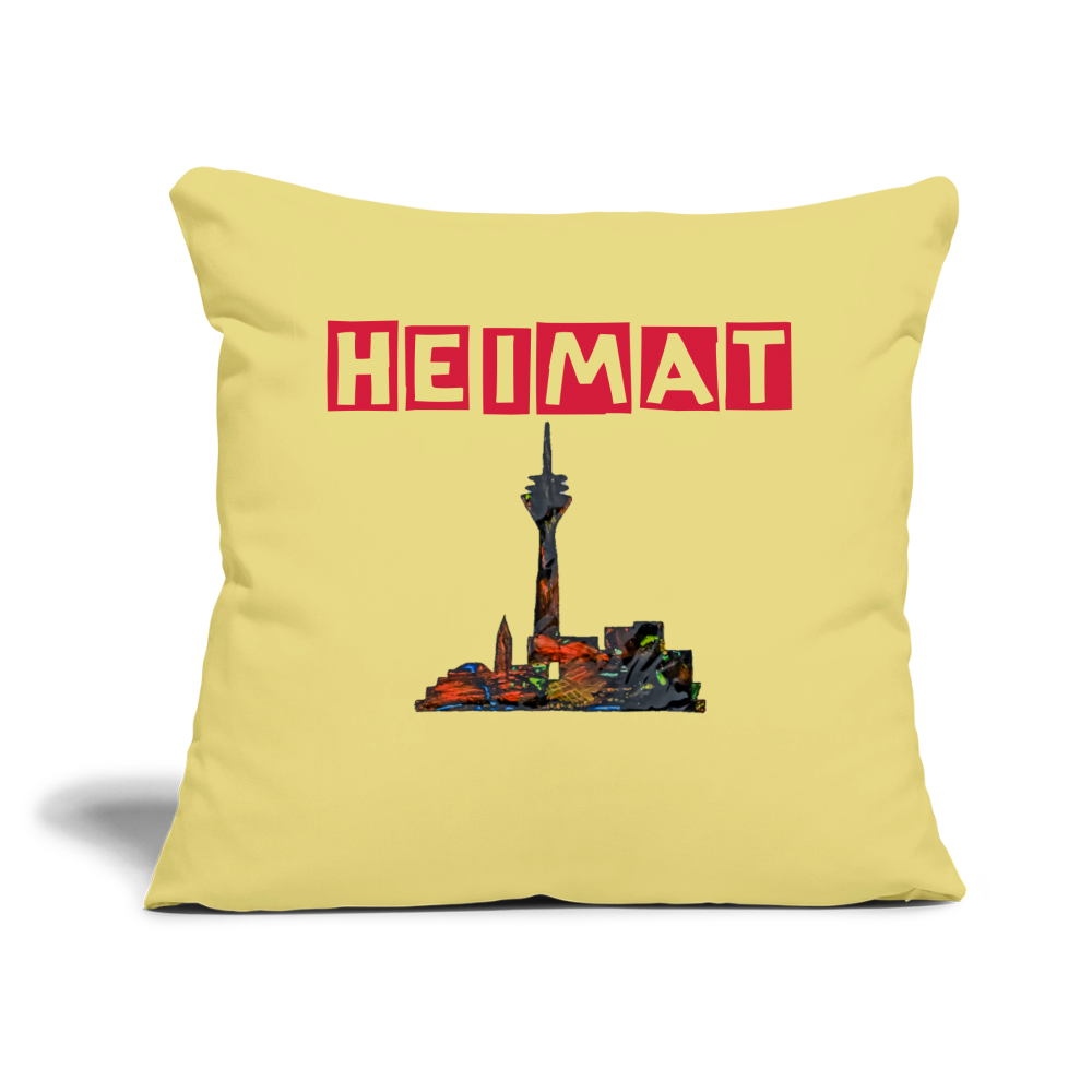 Sofakissenbezug 44 x 44 cm - Hellgelb