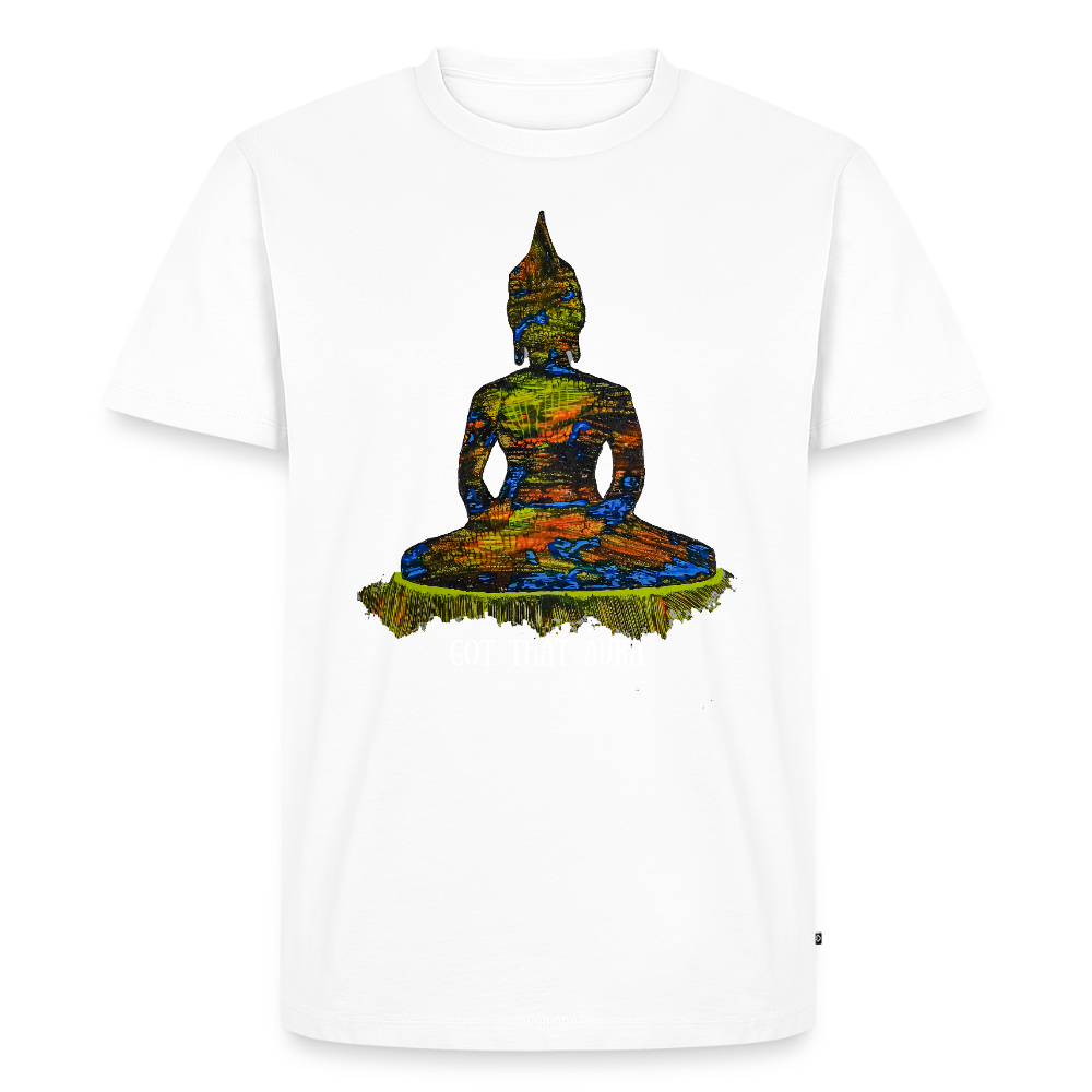 Männer Premium T-Shirt Zirkulation - Weiß