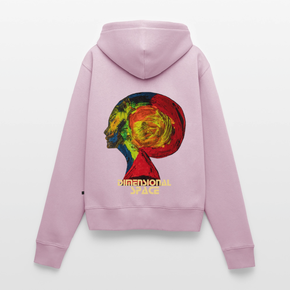 Frauen Kapuzenjacke Gaia Backprint - Altrosa